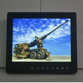 High Brightness Rugged LCD Monitor , 15 LCD Monitor Impact Resistant