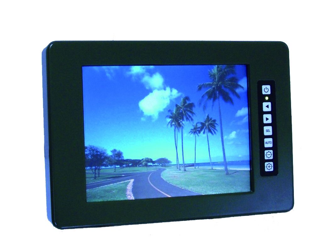 IP68 Rugged Outdoor LCD Monitor 5 Inch Wide Operating Temp Range
