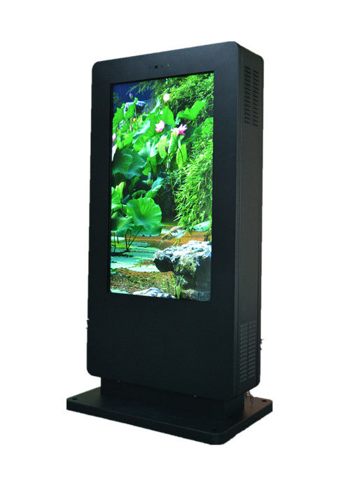 55 Inch Outdoor Digital Signage Totem , IP65 Double Sides LCD Display For Advertising